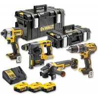 Akumuliatorinių įrankių rinkinys DeWALT DCK422P3 3x5 Ah